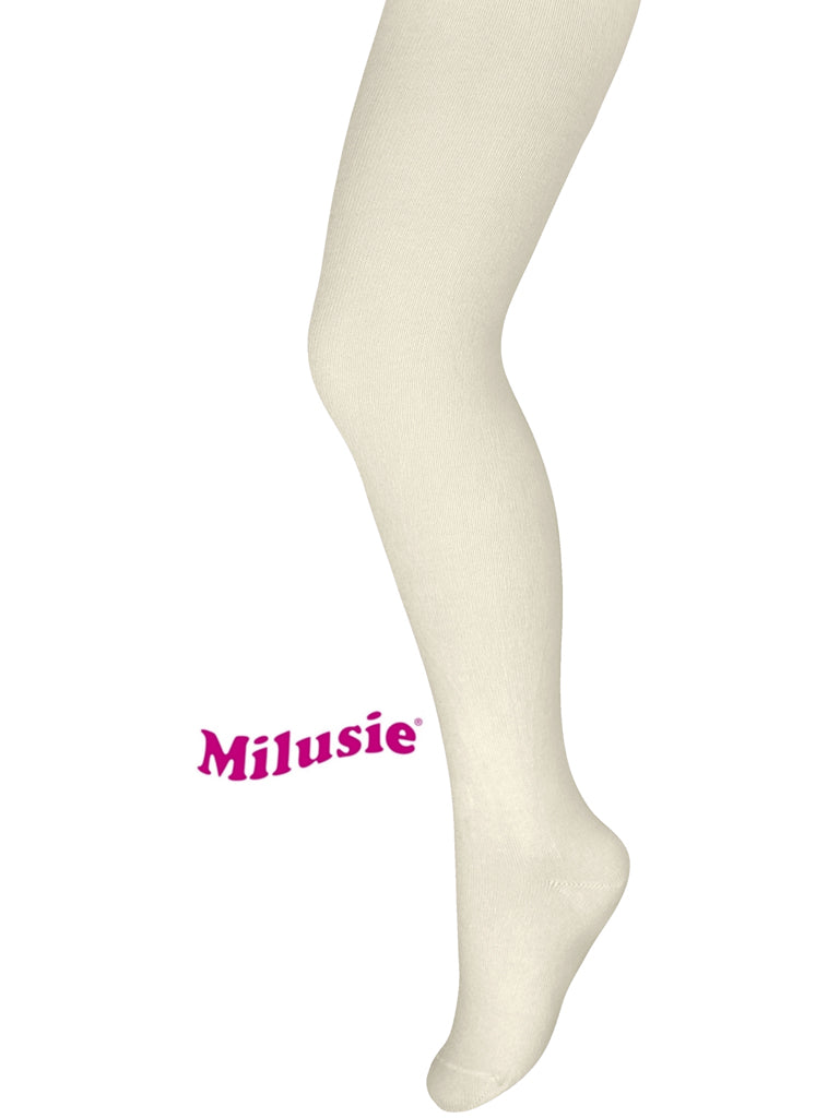 Milusie ciorap cu chilot fete SYLWIA 40 DEN 0-18 luni Cream