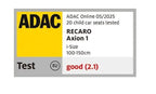 Recaro scaun auto AXION 1 cu isofix R129 100-150 cm 3-12 ani Hello Green