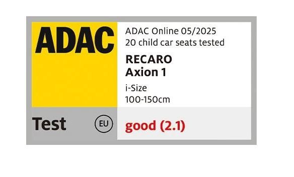 Recaro scaun auto AXION 1 cu isofix R129 100-150 cm 3-12 ani Hello Green