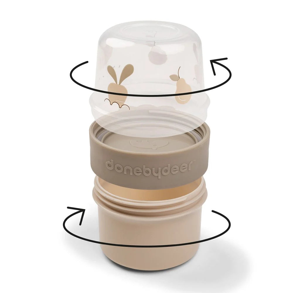Done by Deer recipient pentru gustari To Go dublu S 0m+ Birdee Sand