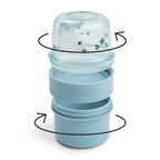 Done by Deer recipient pentru gustari To Go dublu S 0m+ Tiny Farm Blue