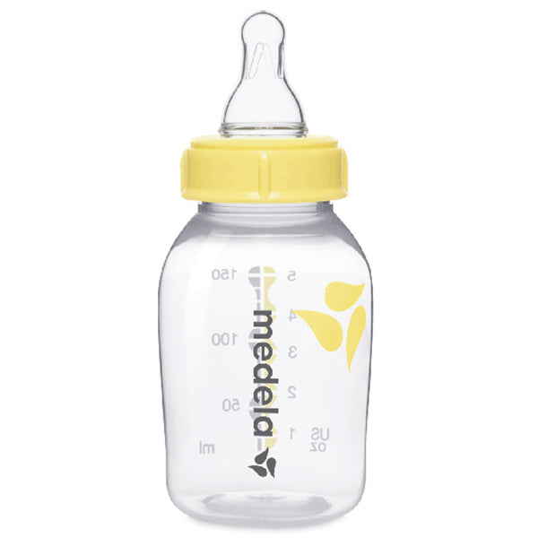 Medela Biberon PP de 150 ml cu tetina silicon flux lent 0m+ marimea S