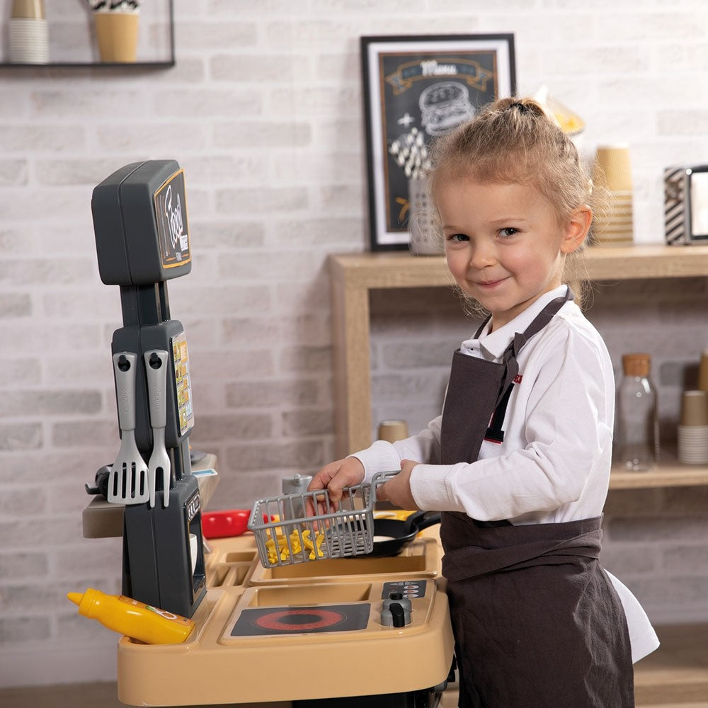 Smoby Restaurant pentru copii Food Corner 3 ani+ Negru 