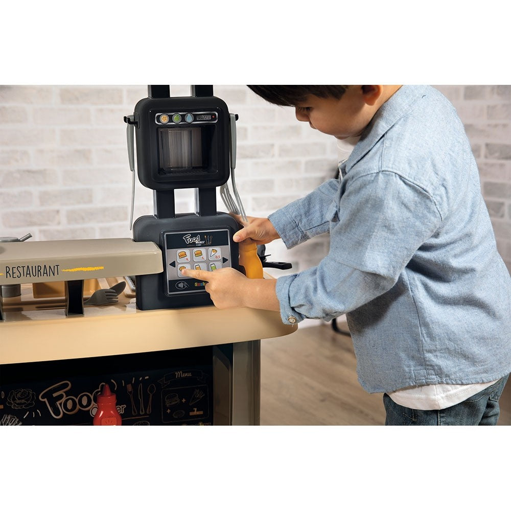 Smoby Restaurant pentru copii Food Corner 3 ani+ Negru 