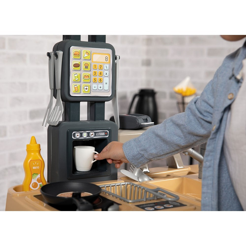 Smoby Restaurant pentru copii Food Corner 3 ani+ Negru 