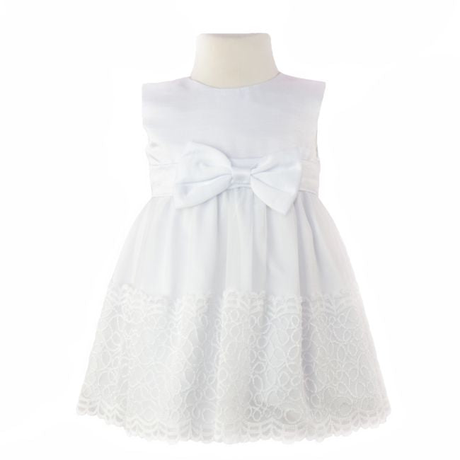 Soffi Baby rochie fete Bella, marimea 62-80, Alb