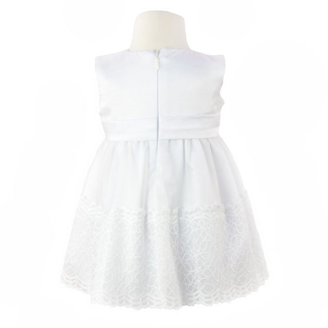 Soffi Baby rochie fete Bella, marimea 62-80, Alb