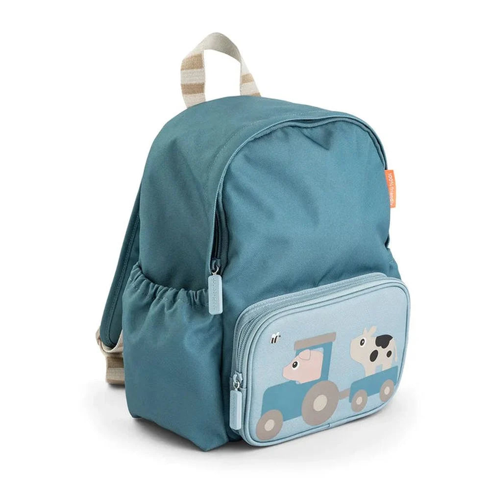 Done by Deer rucsac copii 3 ani+ Tiny Farm Blue 7,5L