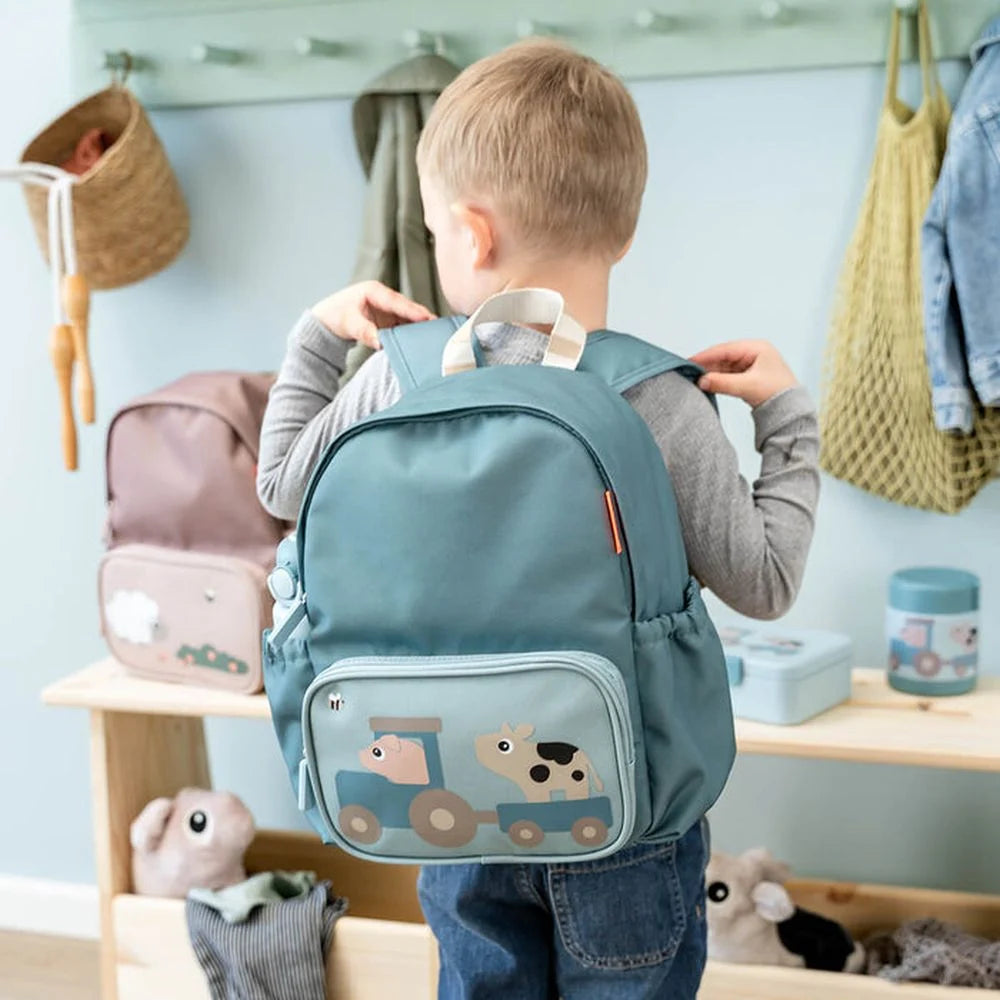 Done by Deer rucsac copii 3 ani+ Tiny Farm Blue 7,5L