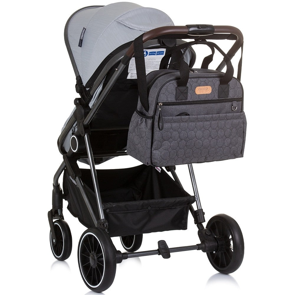 Chipolino geanta mamici de infasat Granite linen