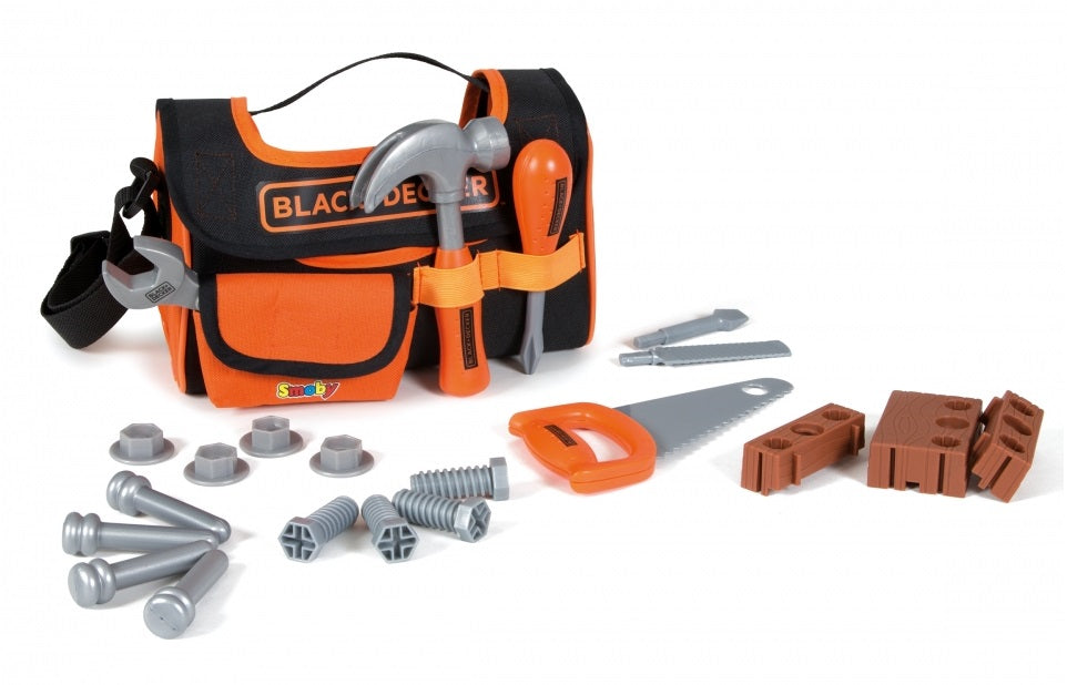 Smoby jucarie gentuta Black & Decker cu unelte 01