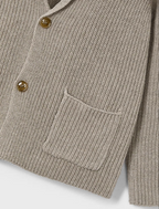 Mayoral sacou baieti din tricot 5-10 ani Taupe