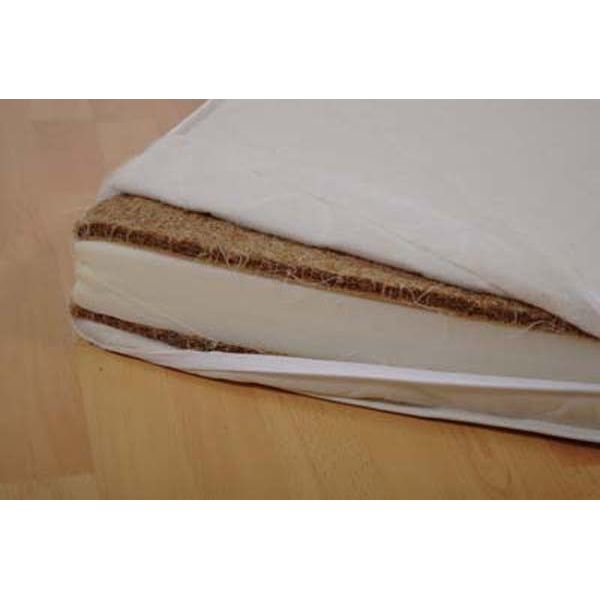 Saltea Lux din cocos/burete/cocos  pentru patuturi copii 140x70 cm Imagine principală a produsului