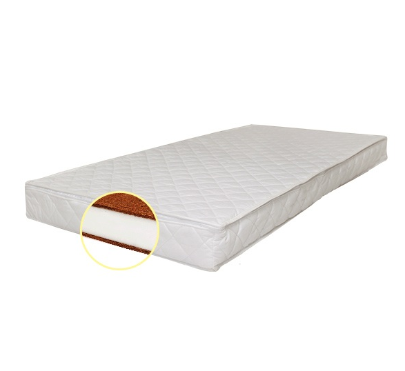 Saltea patut Cocos Confort II 120x60x10 cm Imagine principală a produsului