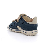 Primigi sandale baieti piele Primii Pasi 18-25 Blu e beige