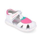 Biomecanics sandale fete Fresa 25-32 Napa Blanco cu capsuna
