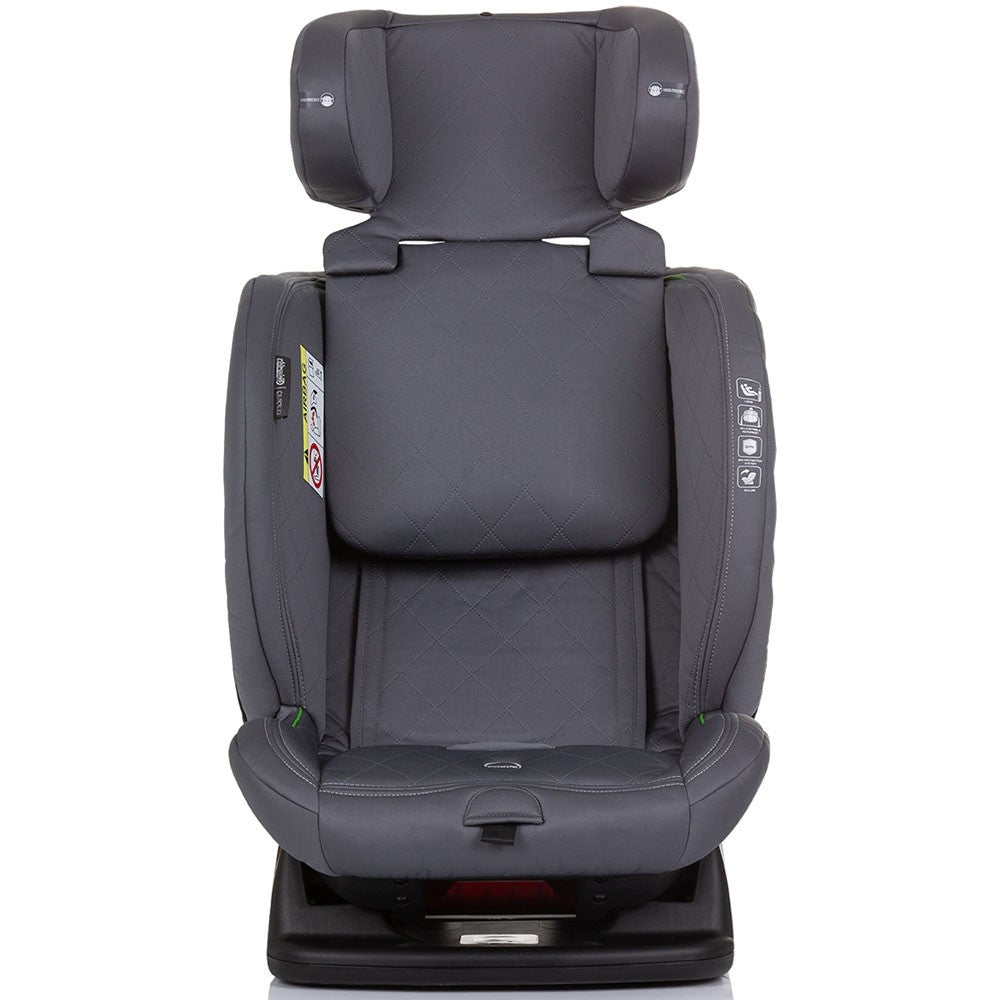 Chipolino scaun auto Aviato I-Size 40-150 cm R129 Ash Grey
