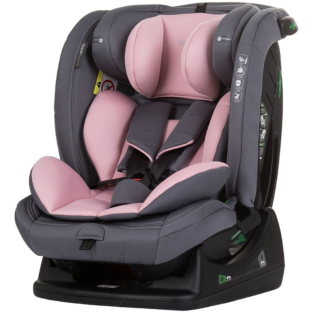 Chipolino scaun auto Aviato I-Size 40-150 cm R129 Flamingo