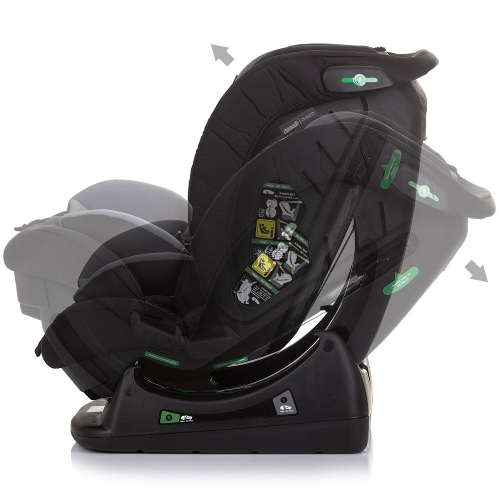 Chipolino scaun auto Aviato I-Size 40-150 cm R129 Granite