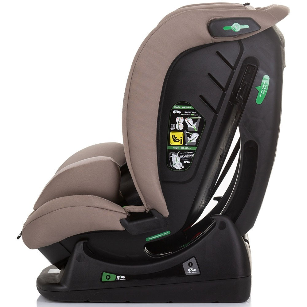 Chipolino scaun auto Aviato I-Size 40-150 cm R129 Macadamia