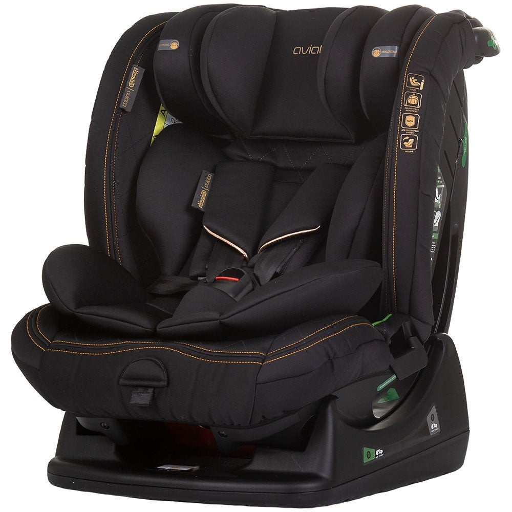 Chipolino scaun auto Aviato I-Size 40-150 cm R129 Obsidian Imagine principală a produsului