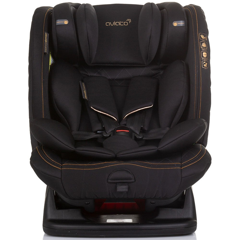 Chipolino scaun auto Aviato I-Size 40-150 cm R129 Obsidian