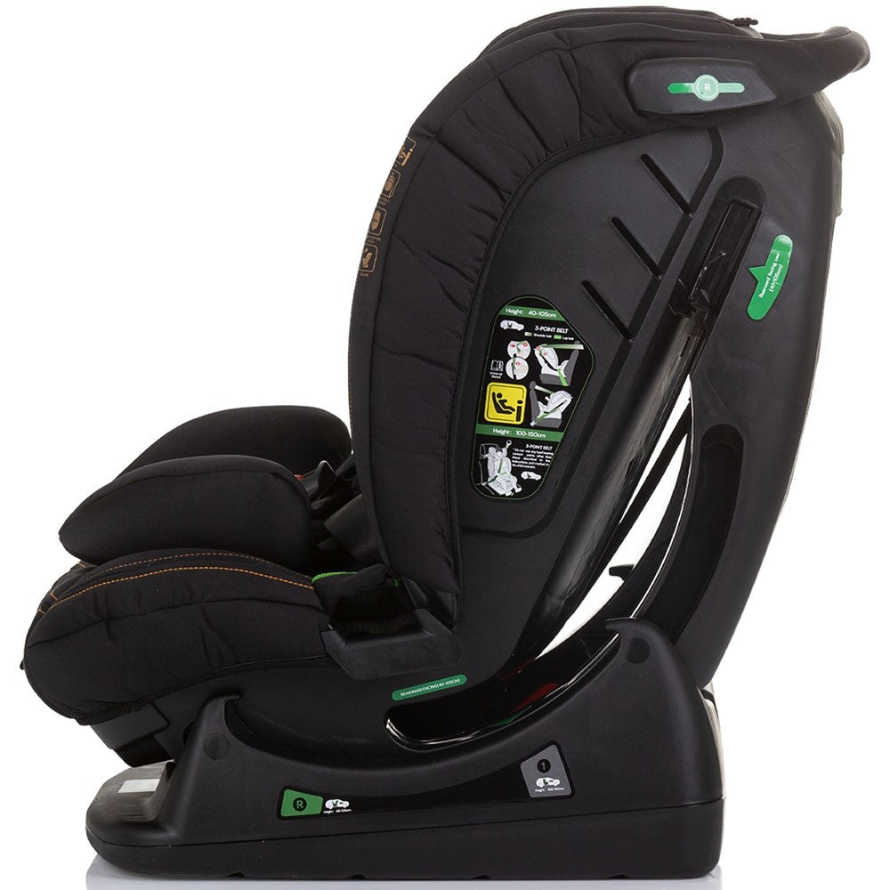 Chipolino scaun auto Aviato I-Size 40-150 cm R129 Obsidian