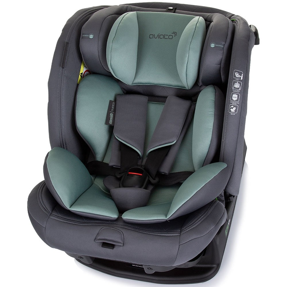 Chipolino scaun auto Aviato I-Size 40-150 cm R129 Pastel green