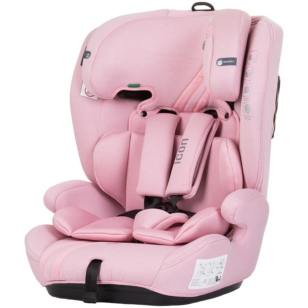 Chipolino scaun auto Icon I-Size 76-150 cm Flamingo