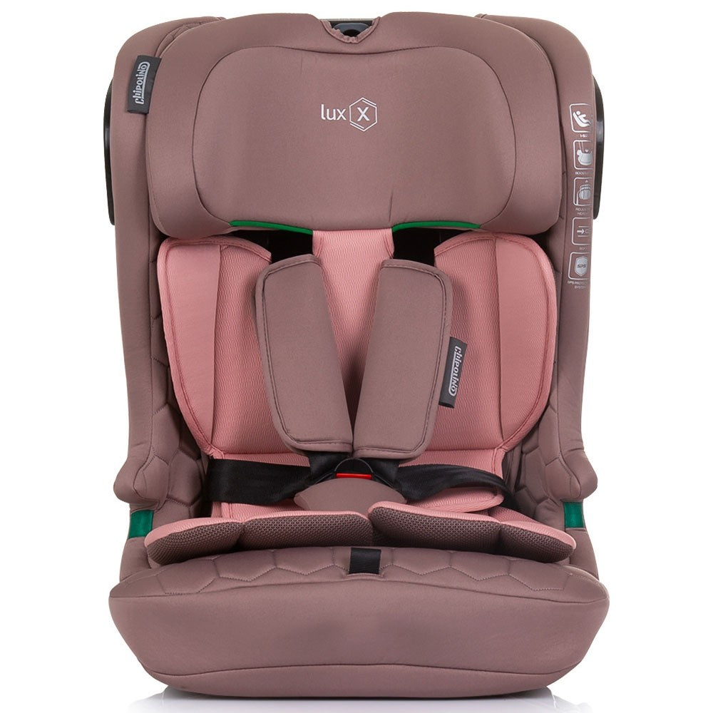 Chipolino scaun auto Lux X I-Size 76-150 cm cu sistem Isofix Flamingo Imagine secundară a produsului