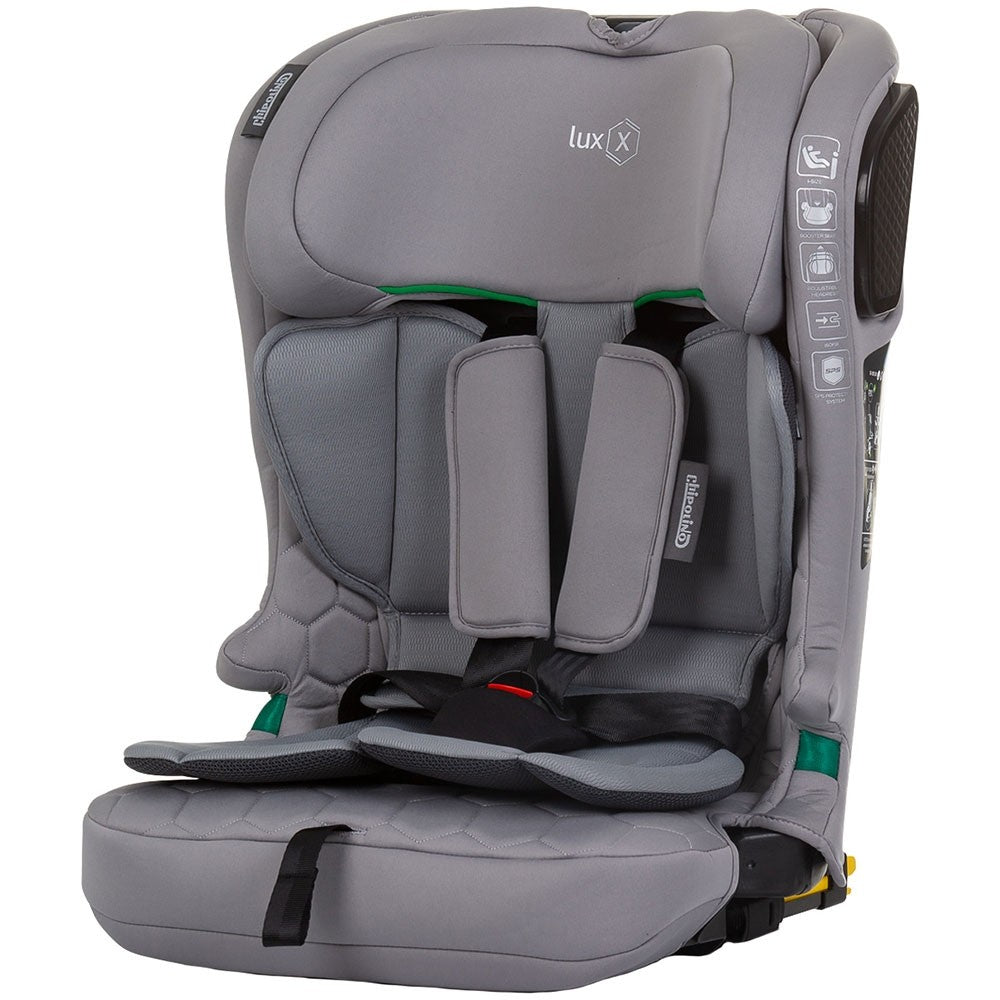 Chipolino scaun auto Lux X I-Size 76-150 cm cu sistem Isofix Granite