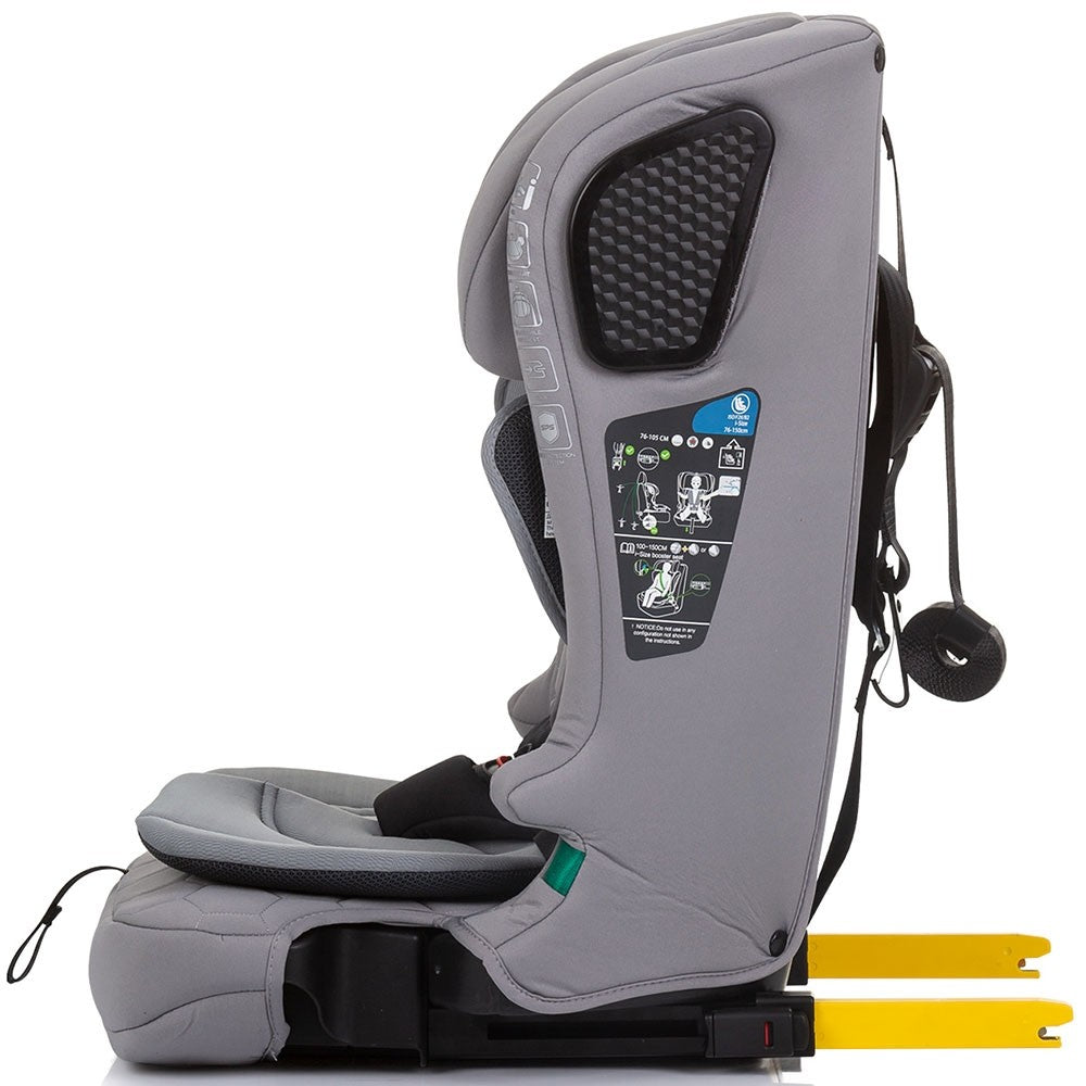 Chipolino scaun auto Lux X I-Size 76-150 cm cu sistem Isofix Granite