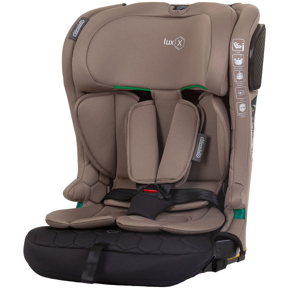 Chipolino scaun auto Lux X I-Size 76-150 cm cu sistem Isofix Macadamia