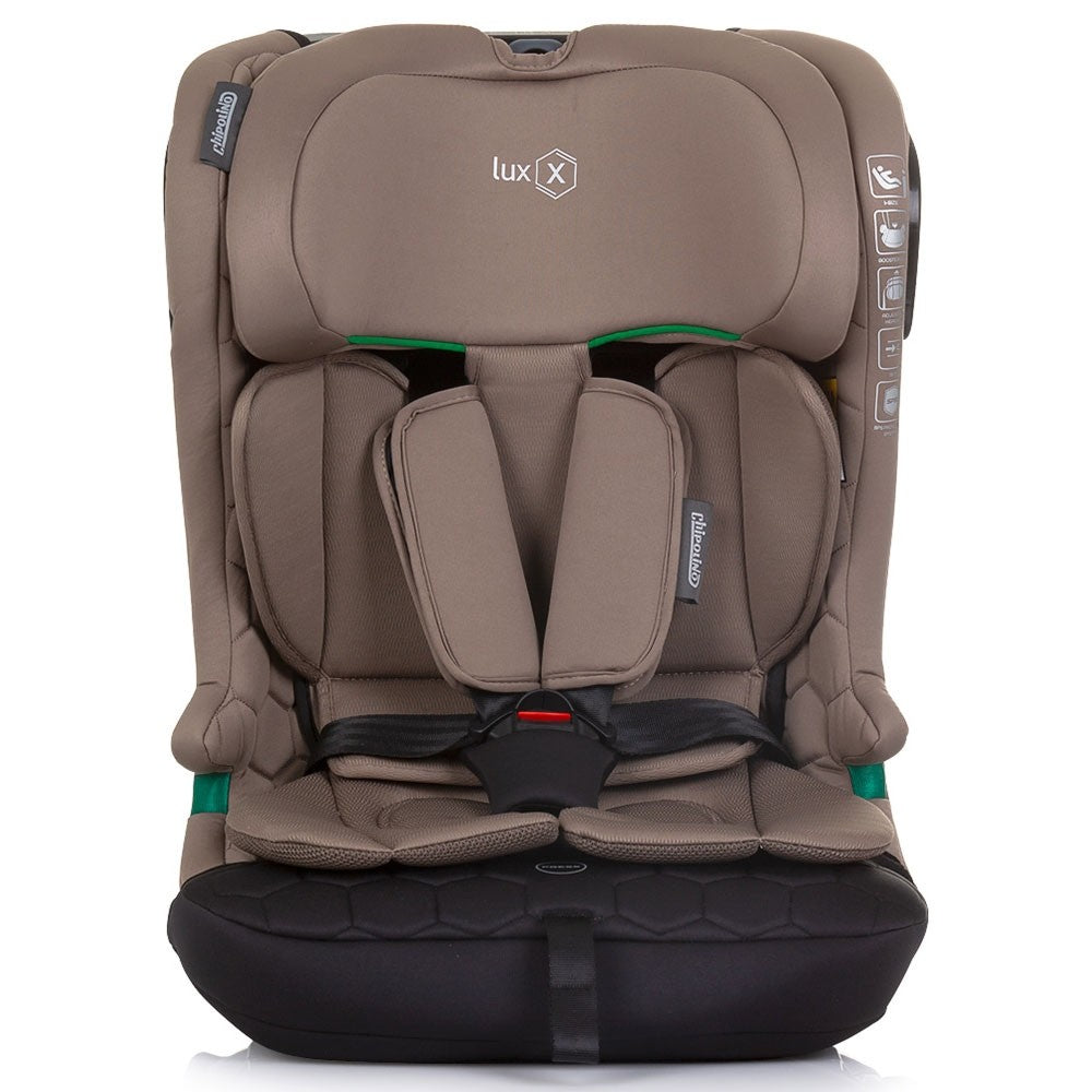 Chipolino scaun auto Lux X I-Size 76-150 cm cu sistem Isofix Macadamia Imagine secundară a produsului