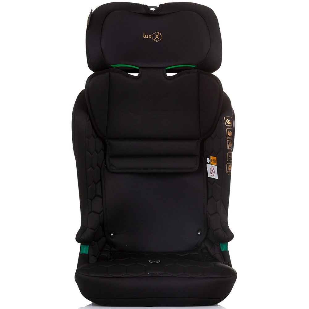 Chipolino scaun auto Lux X I-Size 76-150 cm cu sistem Isofix Obsidian
