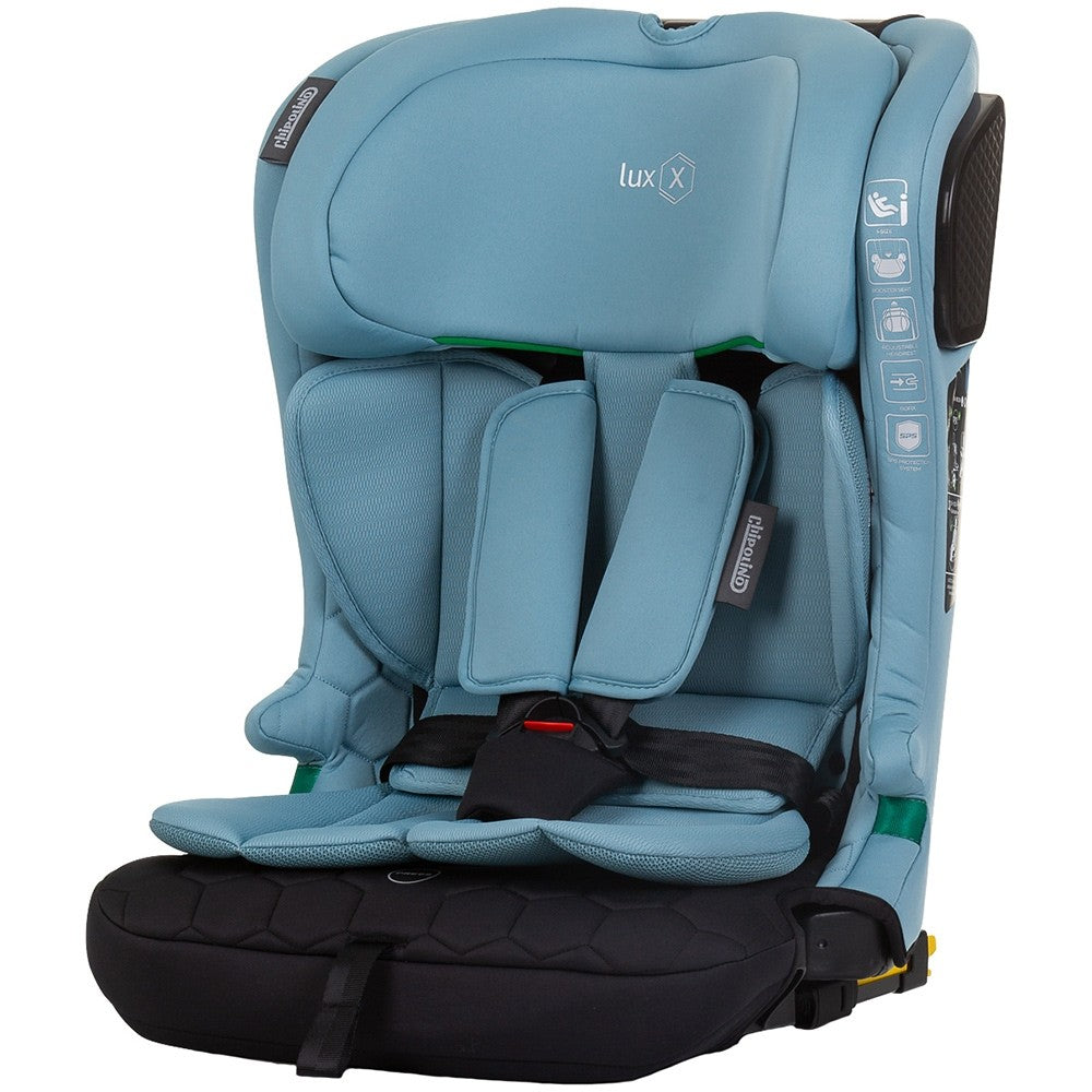 Chipolino scaun auto Lux X I-Size 76-150 cm cu sistem Isofix Pastel blue green Imagine principală a produsului