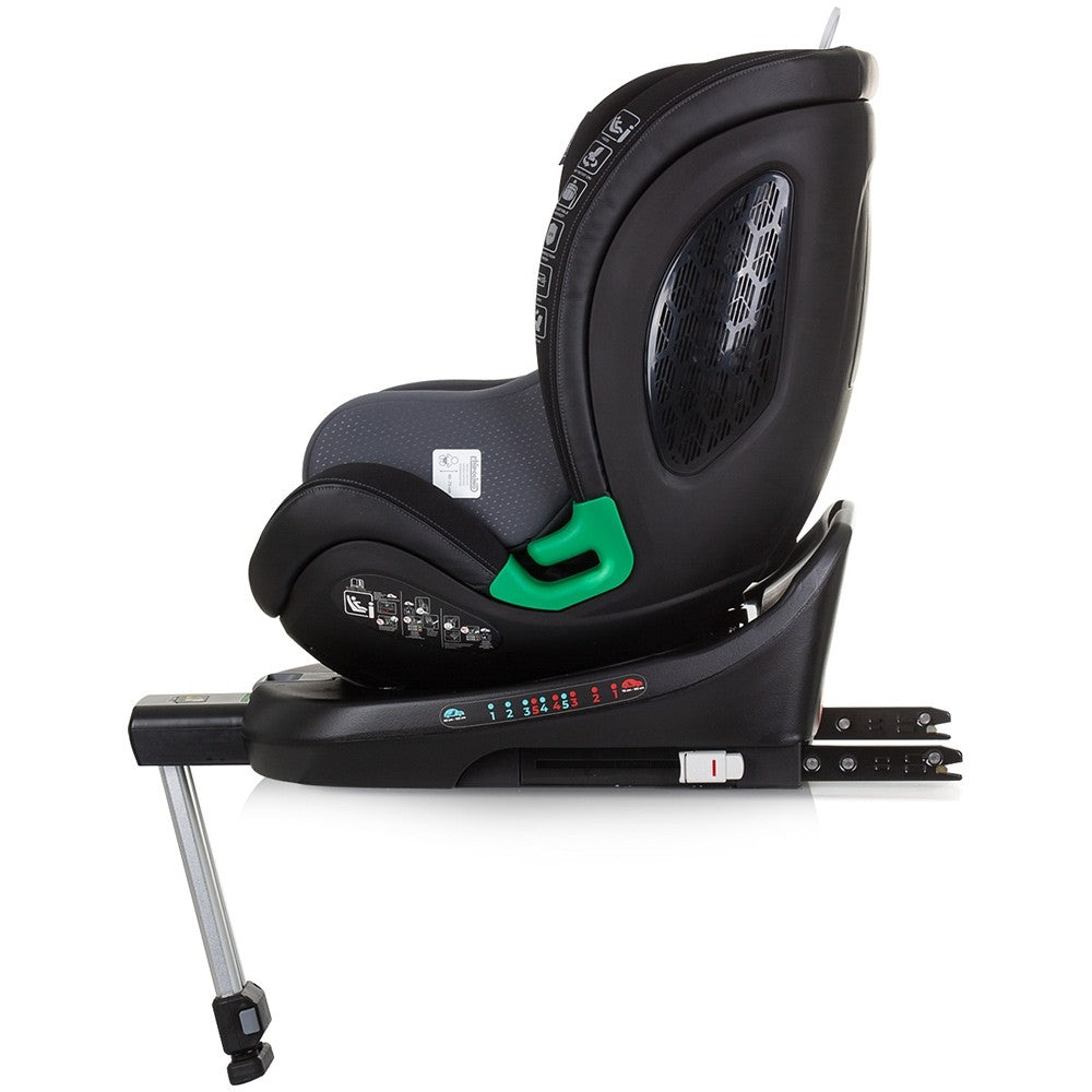 Chipolino scaun auto cu isofix Maximus I-Size 40-150 cm Obsidian