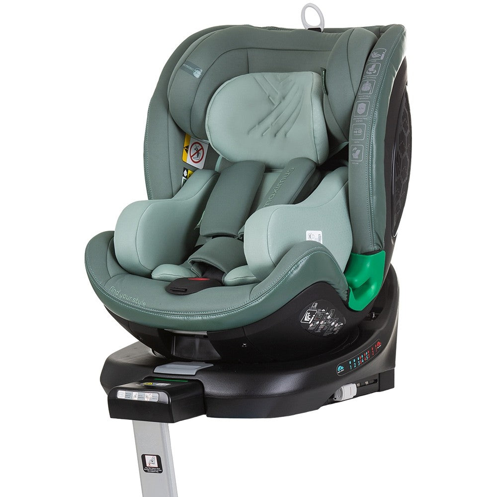 Chipolino scaun auto cu isofix Maximus I-Size 40-150 cm Pastel green