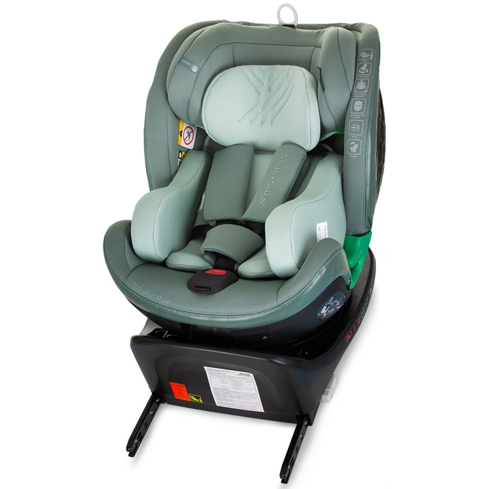 Chipolino scaun auto cu isofix Maximus I-Size 40-150 cm Pastel green