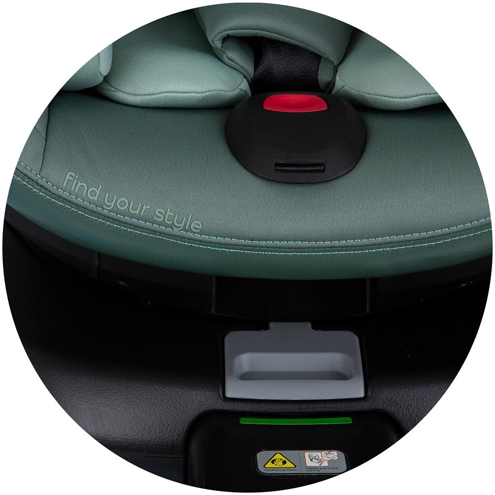 Chipolino scaun auto cu isofix Maximus I-Size 40-150 cm Pastel green