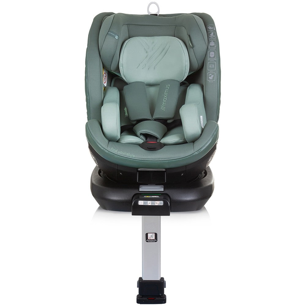Chipolino scaun auto cu isofix Maximus I-Size 40-150 cm Pastel green