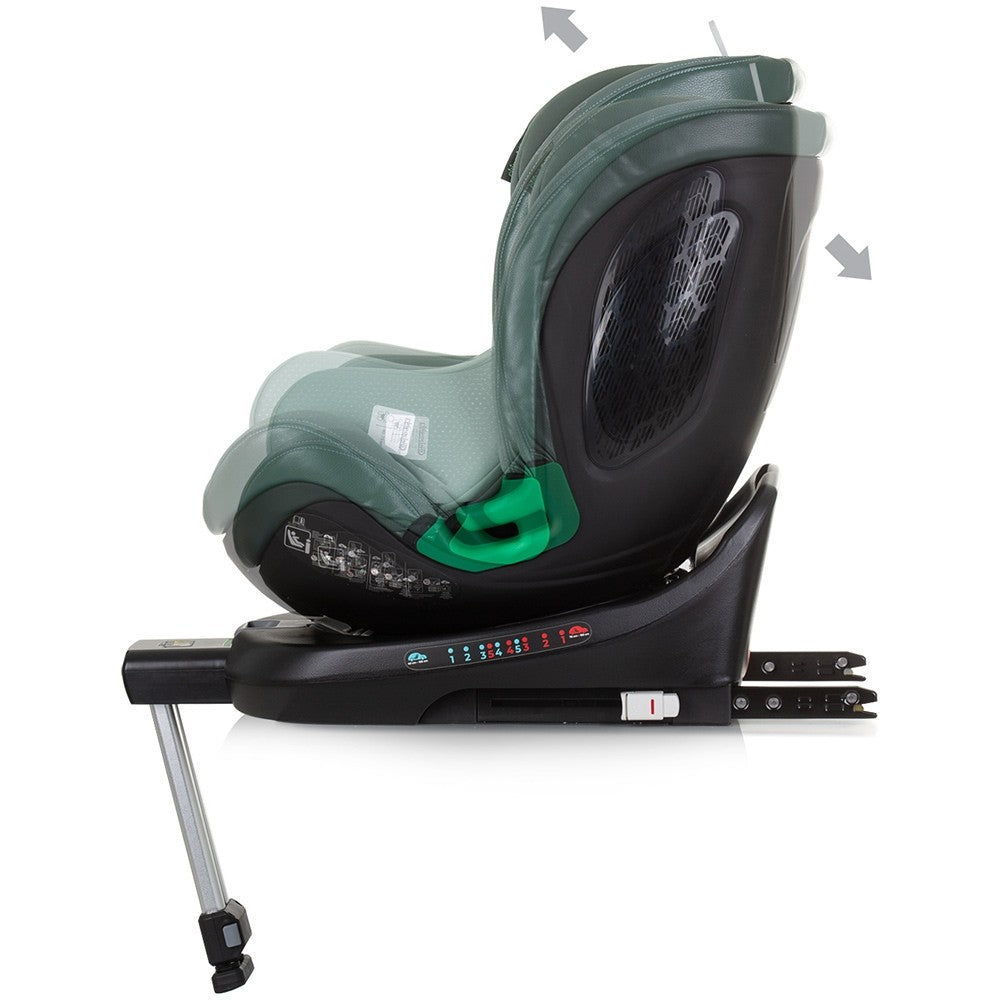 Chipolino scaun auto cu isofix Maximus I-Size 40-150 cm Pastel green