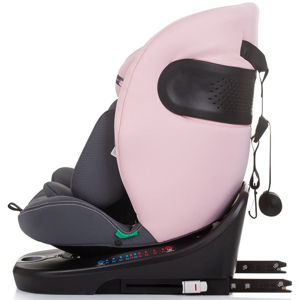 Chipolino scaun auto cu isofix Motion I-Size 40-150 cm Flamingo