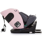Chipolino scaun auto cu isofix Motion I-Size 40-150 cm Flamingo
