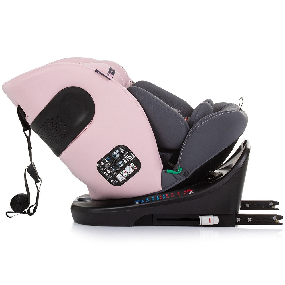 Chipolino scaun auto cu isofix Motion I-Size 40-150 cm Flamingo