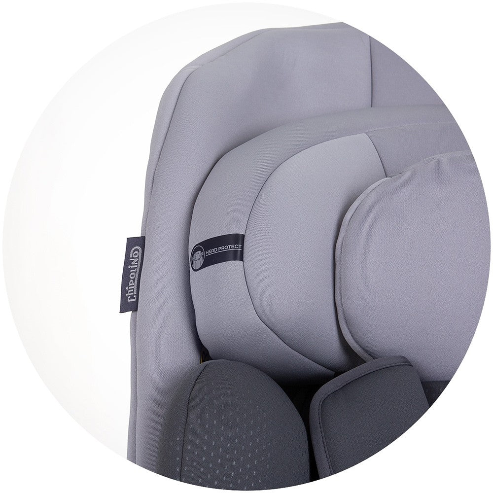 Chipolino scaun auto cu isofix Motion I-Size 40-150 cm Granite 