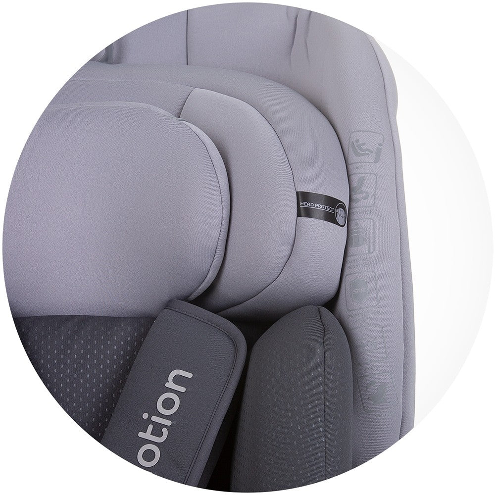 Chipolino scaun auto cu isofix Motion I-Size 40-150 cm Granite 
