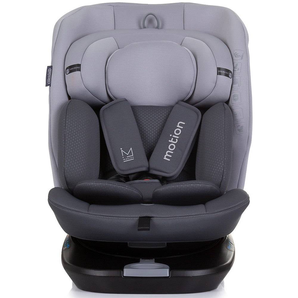Chipolino scaun auto cu isofix Motion I-Size 40-150 cm Granite 