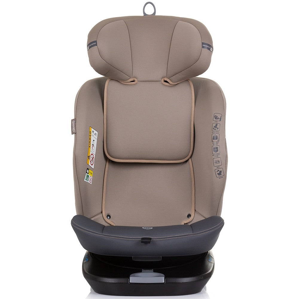 Chipolino scaun auto cu isofix Motion I-Size 40-150 cm Macadamia 