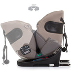 Chipolino scaun auto cu isofix Motion I-Size 40-150 cm Macadamia 
